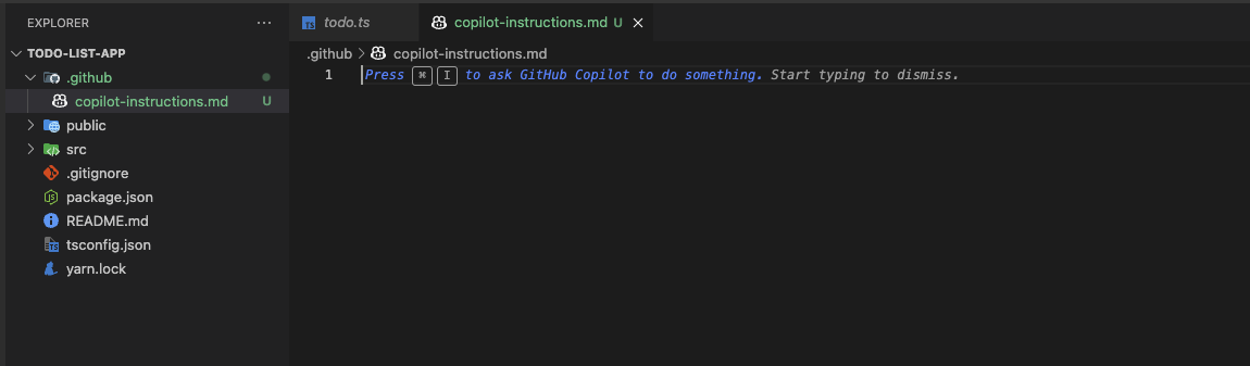 create-copilot-instruction